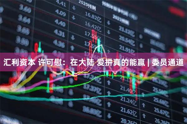 汇利资本 许可慰：在大陆 爱拼真的能赢 | 委员通道